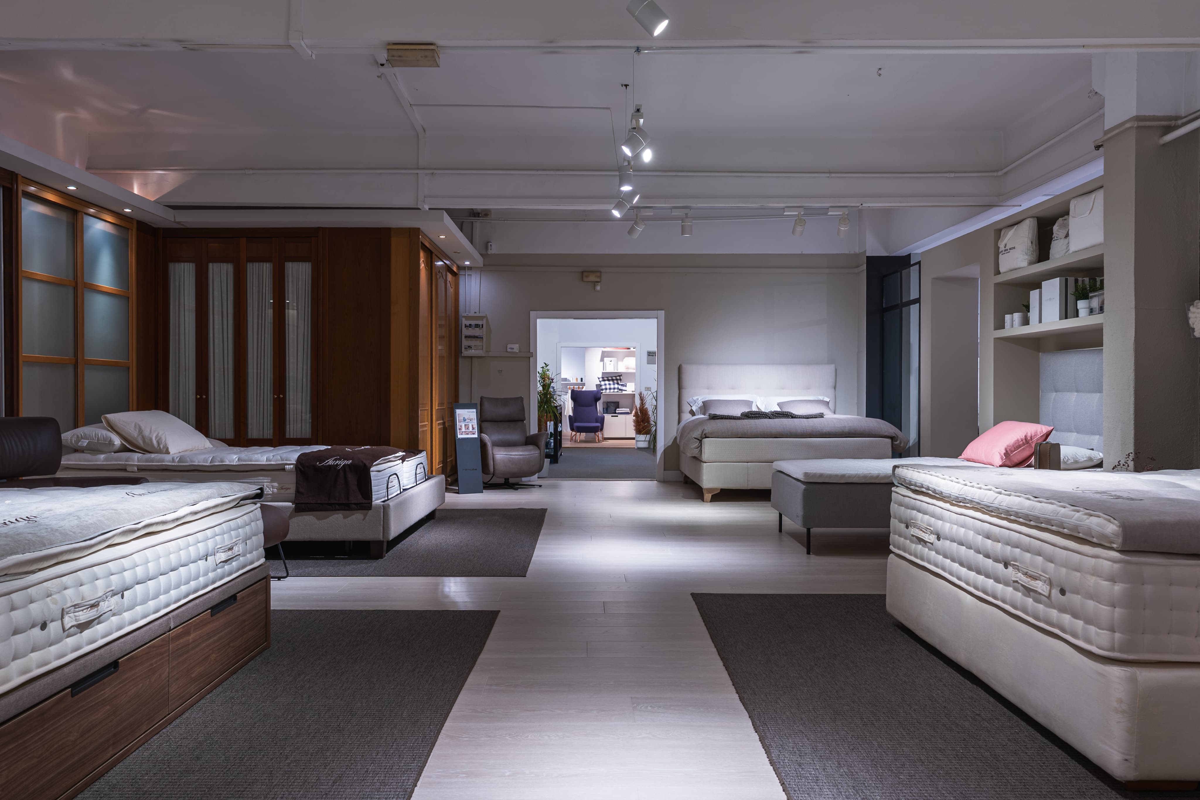 Interior de la tienda de Derio